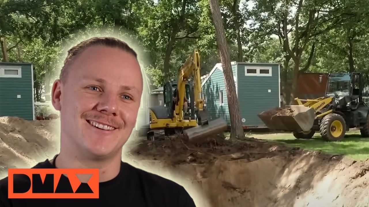 Projekt Weinkeller: Bauarbeiten mit Risiko 🚧 | Der Camping Clan - Alles für den Platz | DMAX DE
