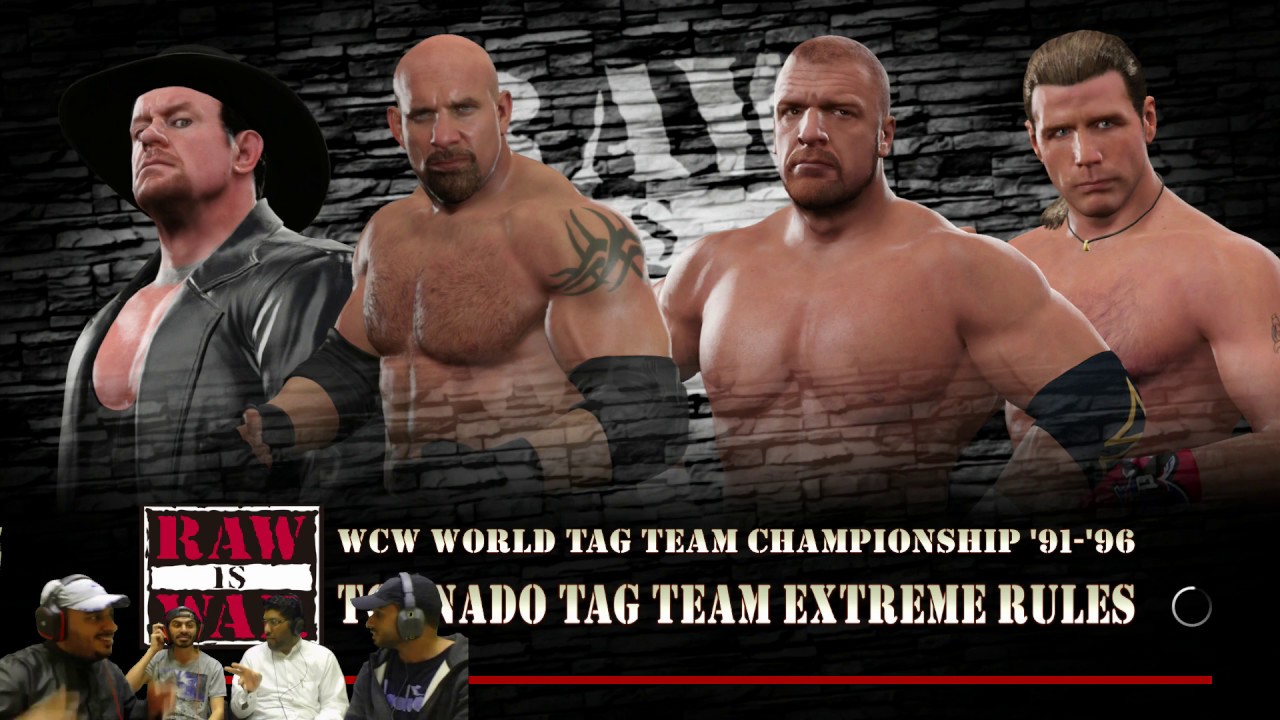 تربل أش + شون مايكل [ DX دي أكس ] ضـد أنـدرتـيــكـر + قـولـد بـيـرق WWE2K17