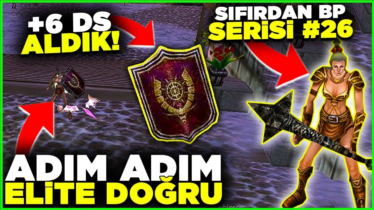 +6 DREAD SHİELD ALDIK ELİTE ADIM ADIM    !!!!!!!!! SIFIRDAN EMEKTAR BP SERİSİ #25 KNİGHT ONLİNE