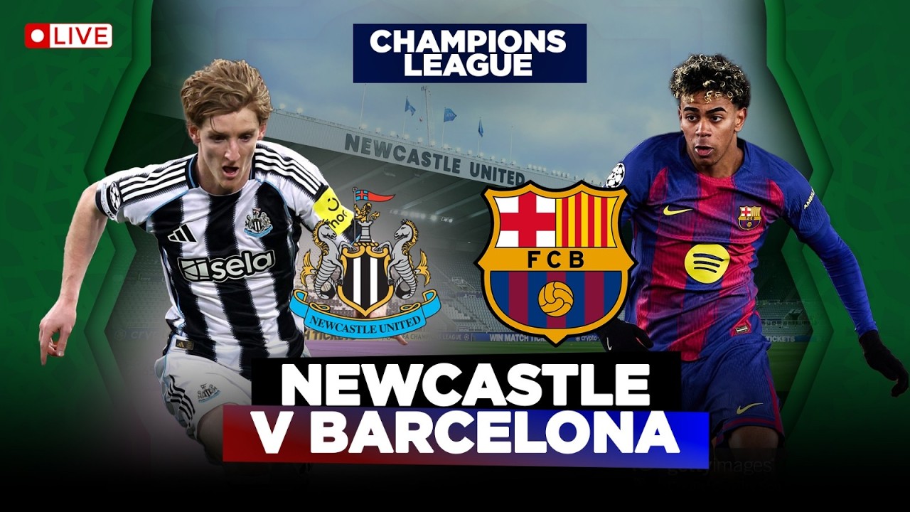 FMS RAMADAN - LIVE REACTION UCL NEWCASTLE VS BARCELONA