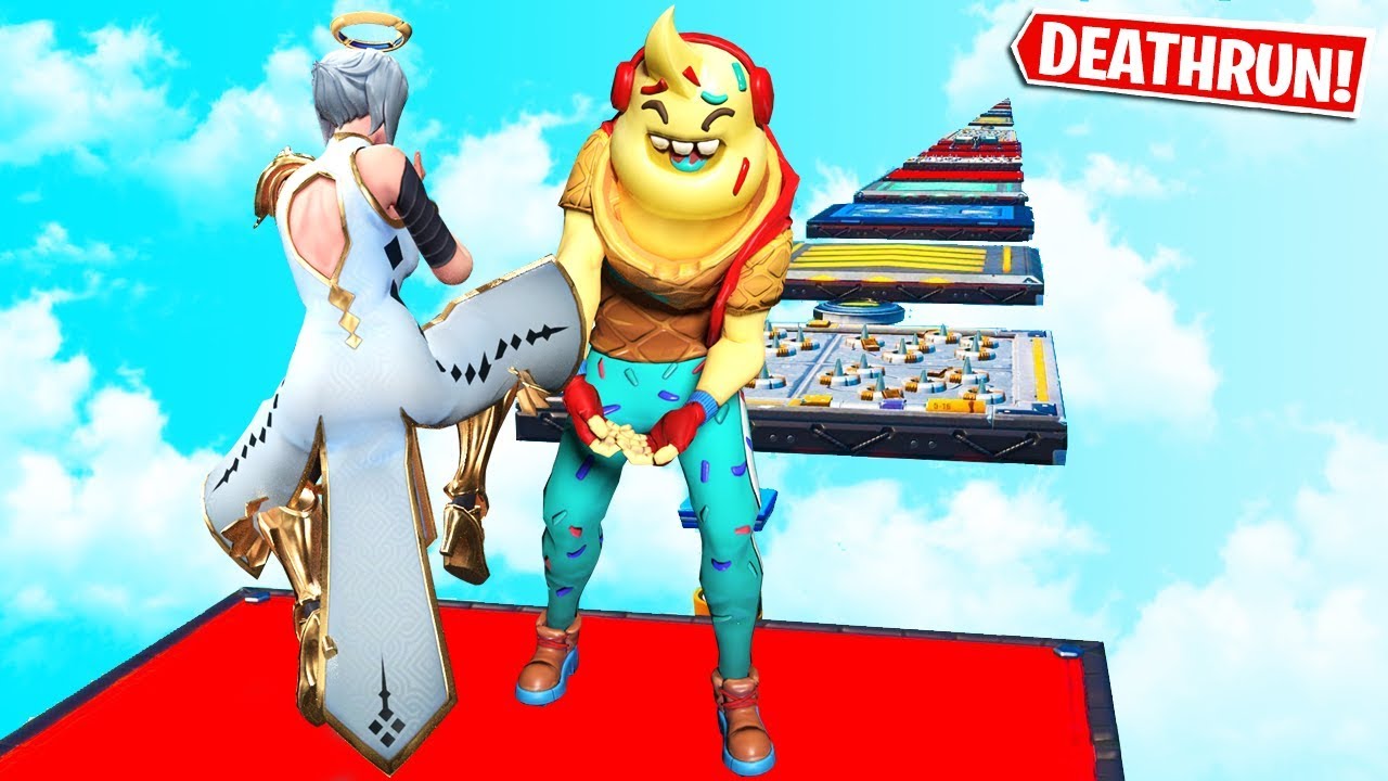 Nuevo *DUO DEATHRUN* los reyes del parkour! FORTNITE PARKOUR Temporada 10