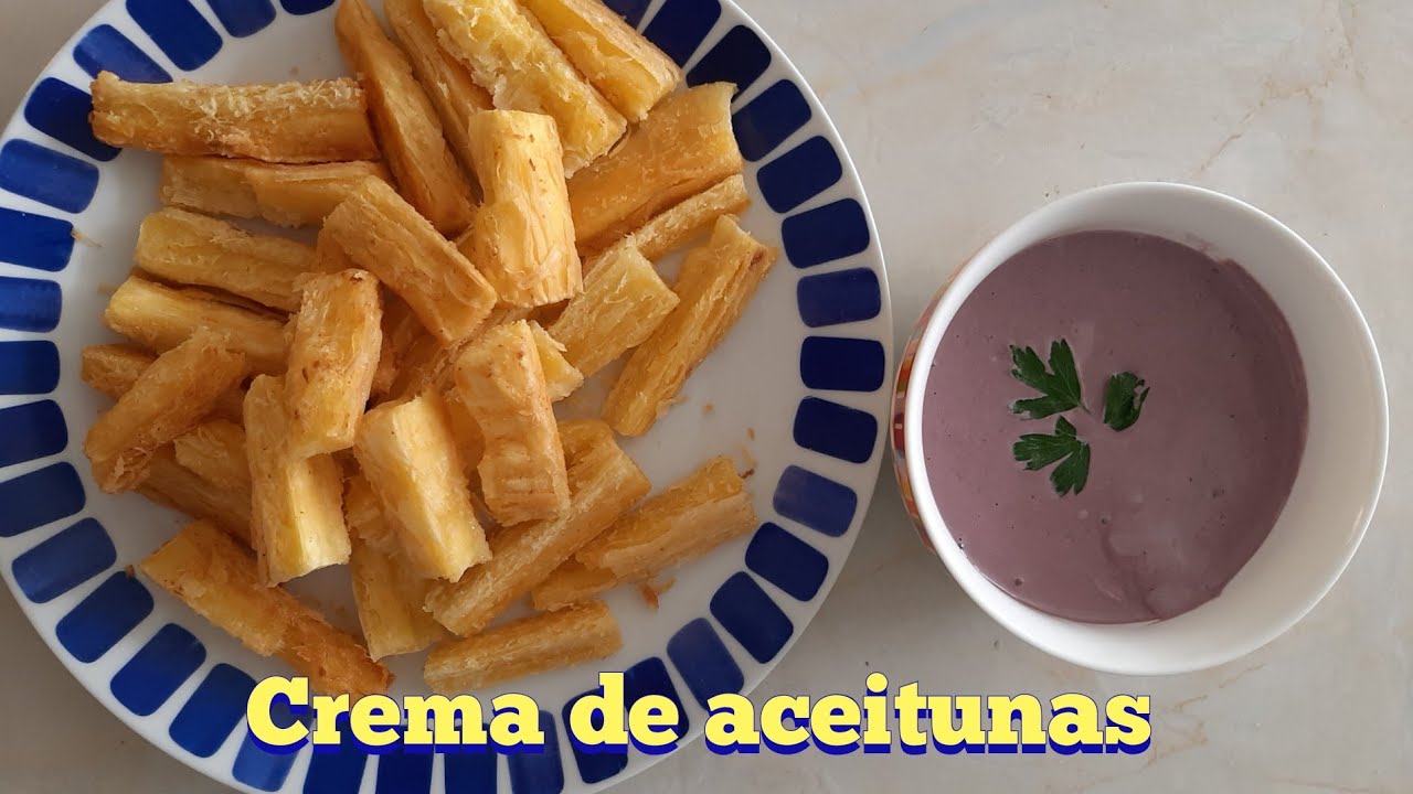 COMO PREPARAR CREMA DE ACEITUNAS PERUANA