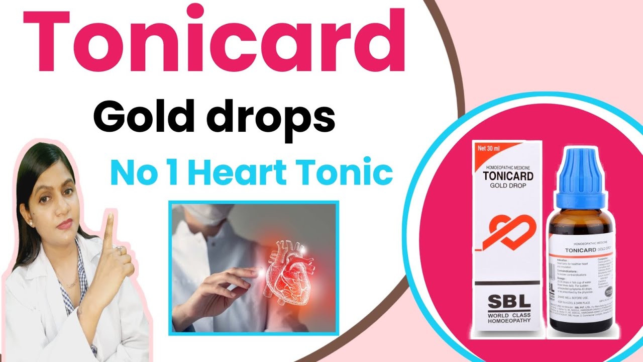 Homeopatyczne krople Tonicard Gold | Krople Tonicard na zablokowane tętnice