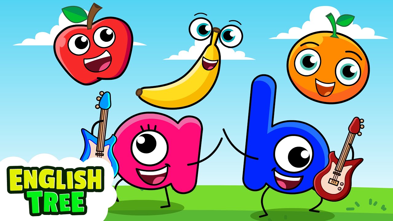 ABC Fruit Phonics Sing Along Song + More Alphabet Songs for Kids | English Tree