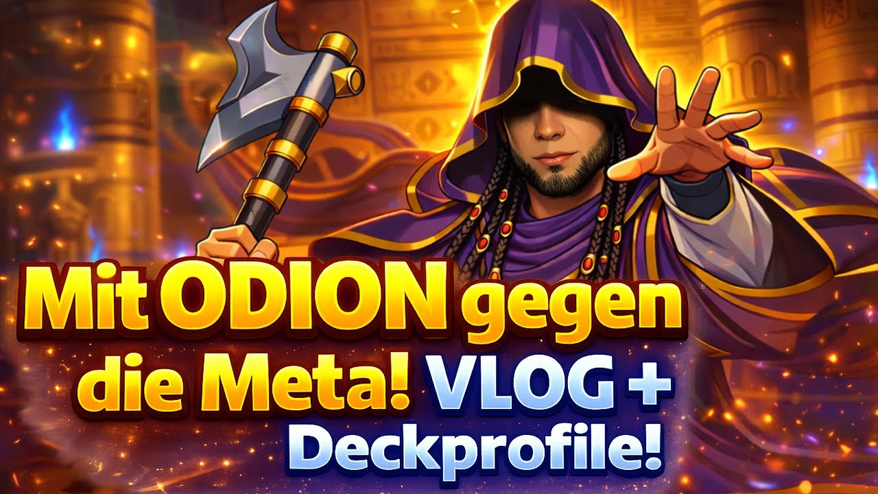 Mit ODION gegen die Meta?! | Turnier-VLOG + Deckprofile #yugioh