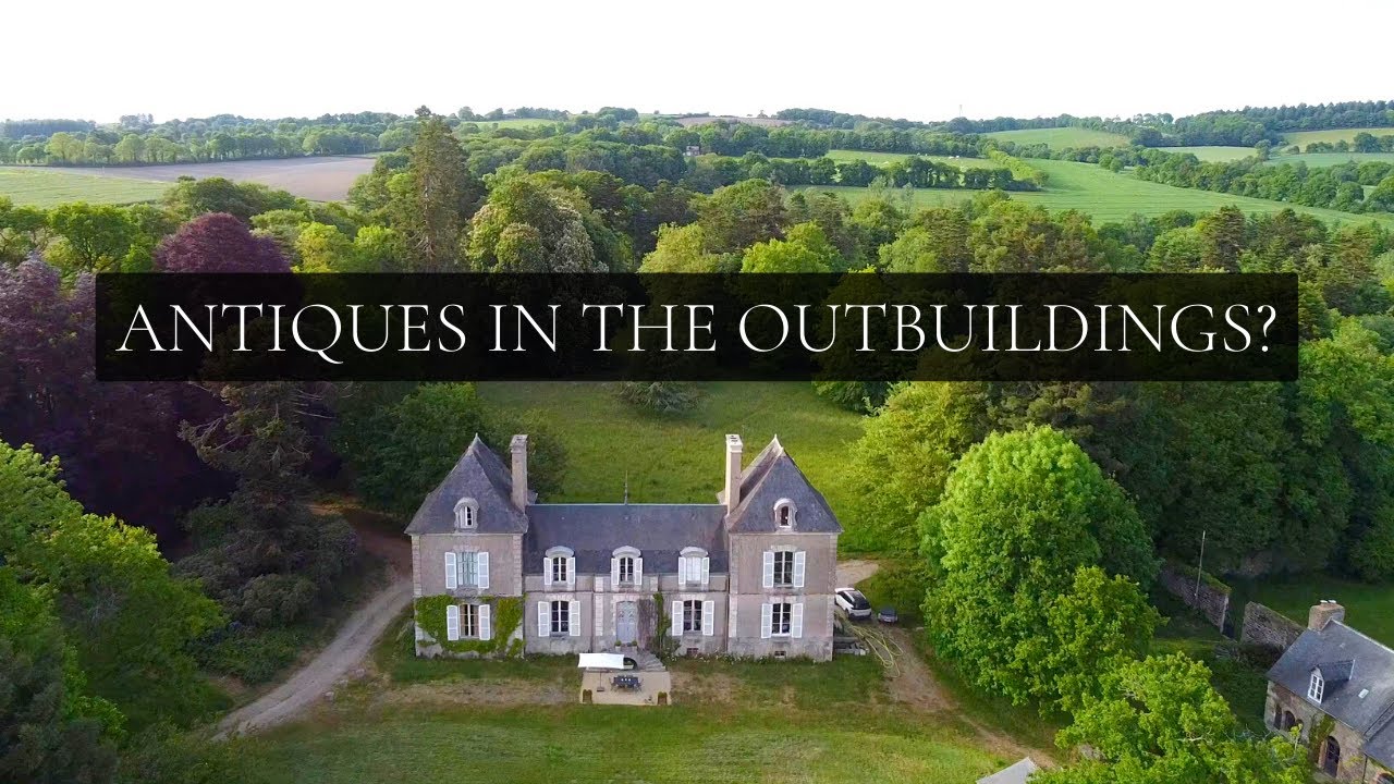 We unwrap antiques left in the CHATEAU. Our French Chateau: Episode 10