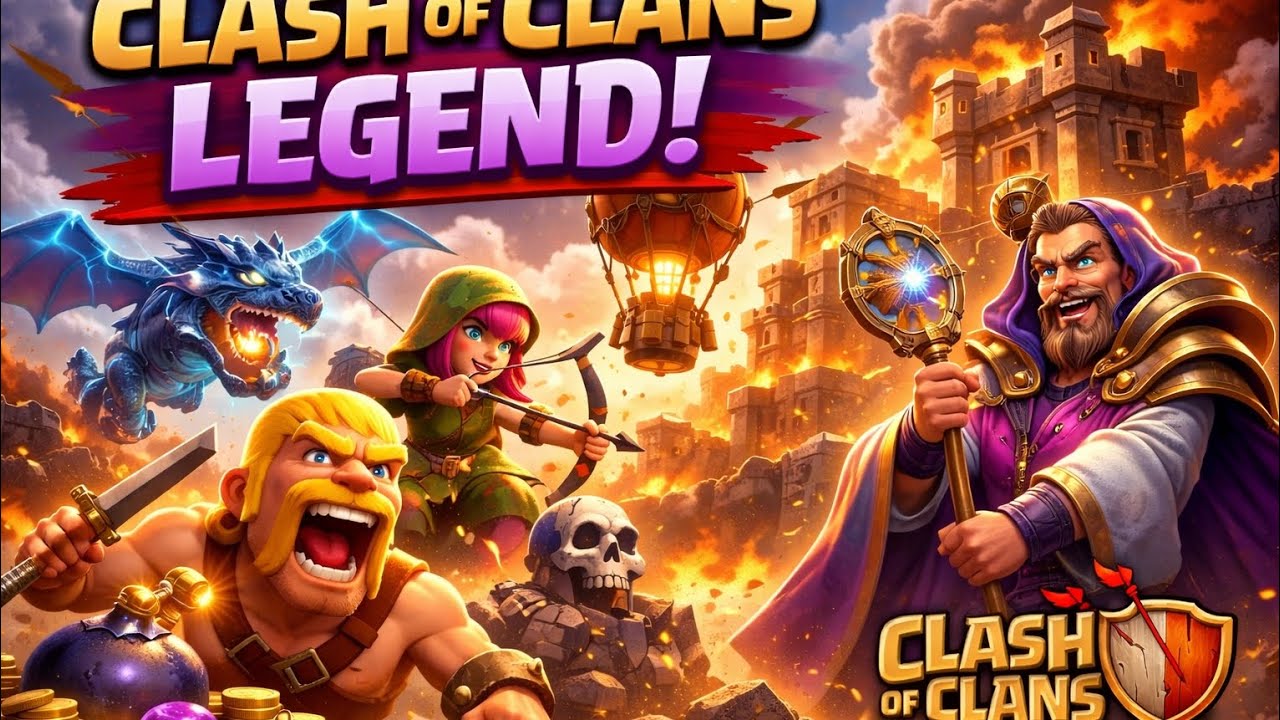 Town Hall 18 Attack Training in League of Legends#clashofclans 