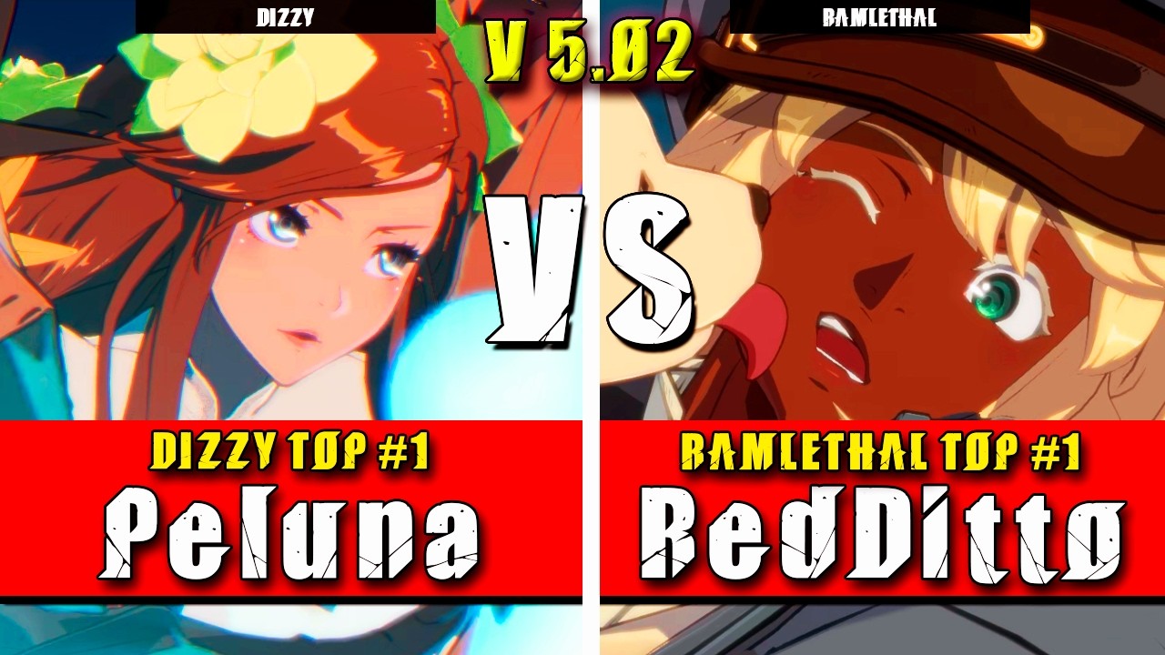 GGST | Peluna (Dizzy) VS RedDitto (Ramlethal) | Guilty Gear Strive High level gameplay