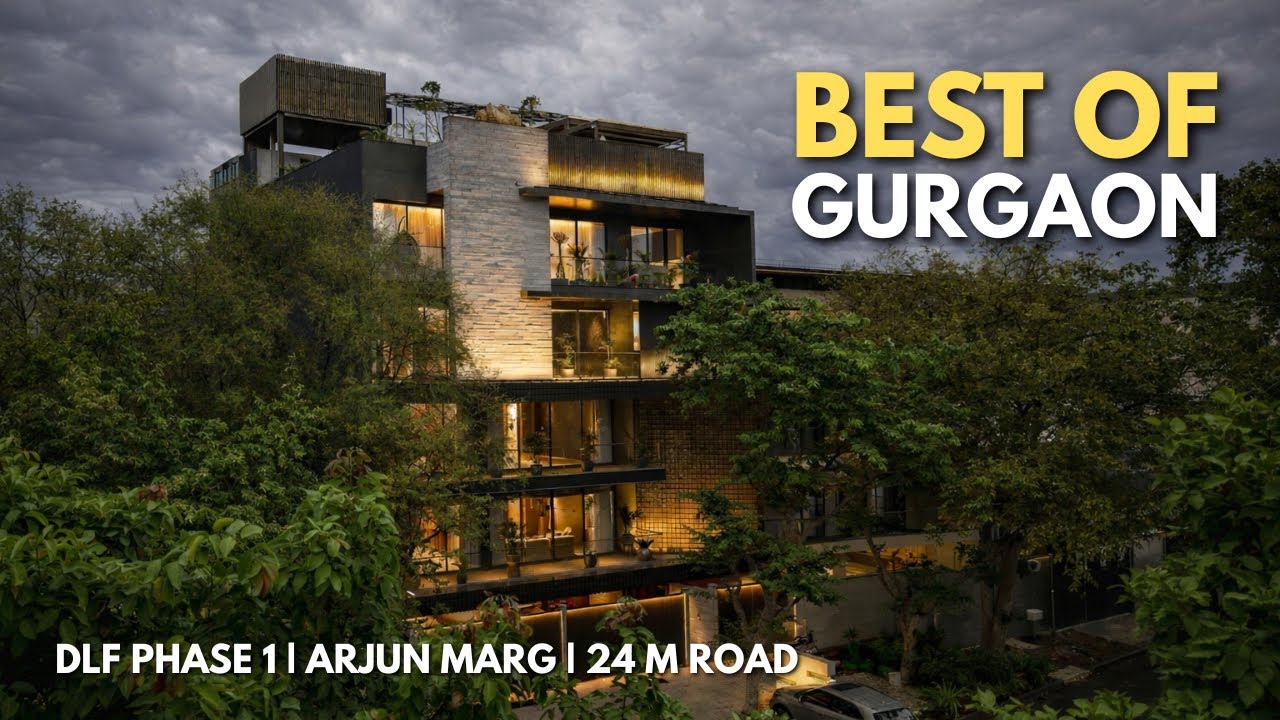 Luxurious 4BHK Builder Floor in DLF Phase 1 Gurgaon | Arjun Marg | Architectural Marvel