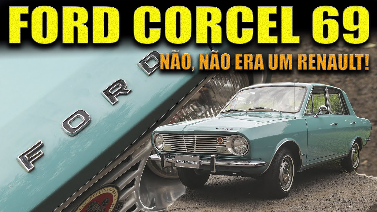 CORCEL 1969: NÃO, NÃO ERA UM RENAULT 12!