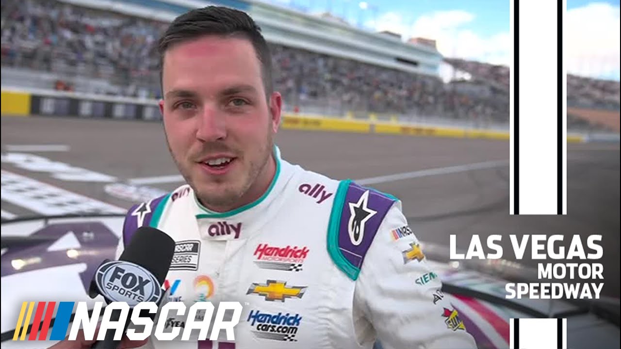 Alex Bowman after Vegas win: 'What a call by Greg Ives'