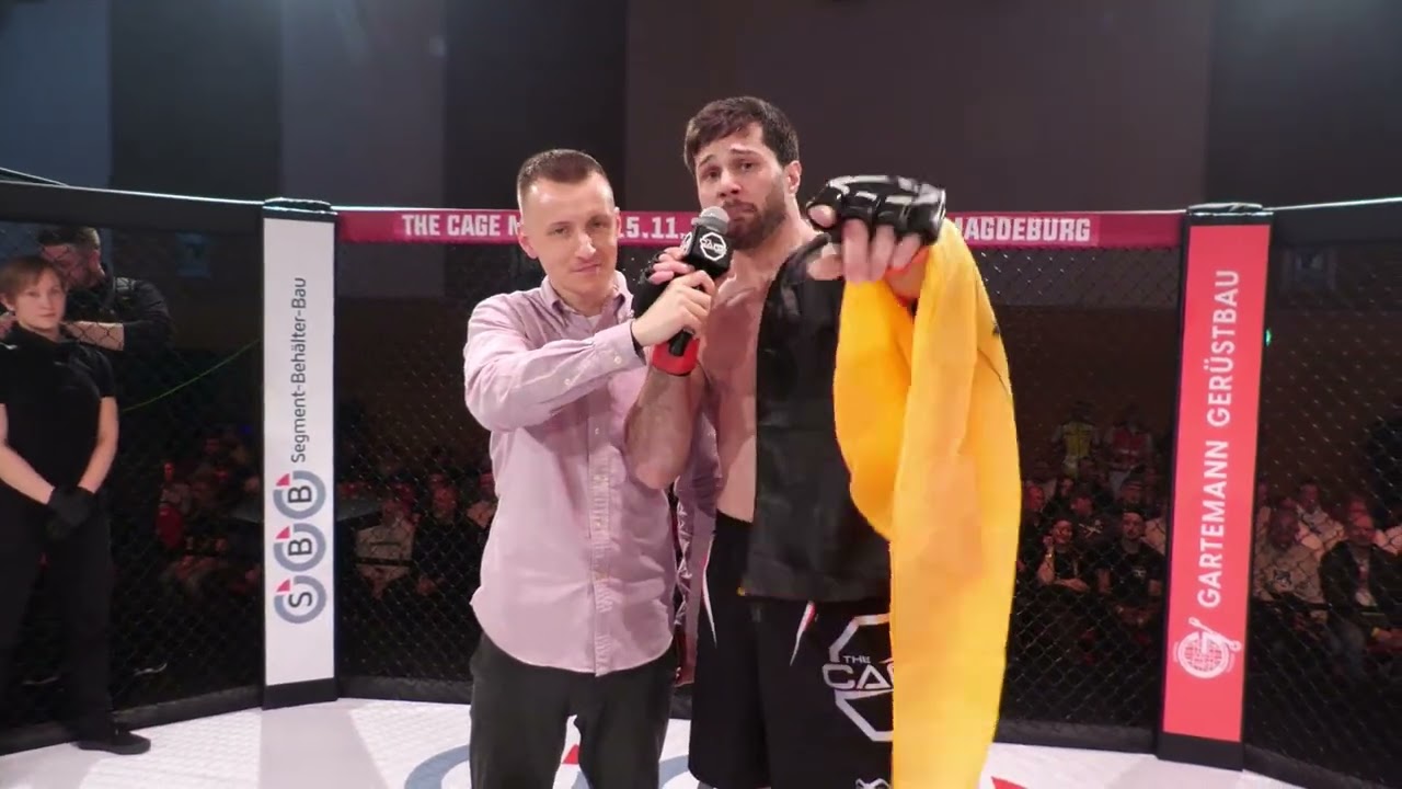 Ahma Omarov vs. Fernando Gomes @ THE CAGE MMA 7