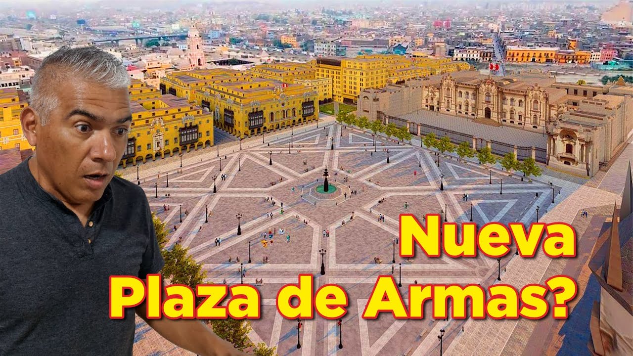 &iexcl;ADVERTENCIA! Lo que quieren hacer con la Plaza de Armas de Lima