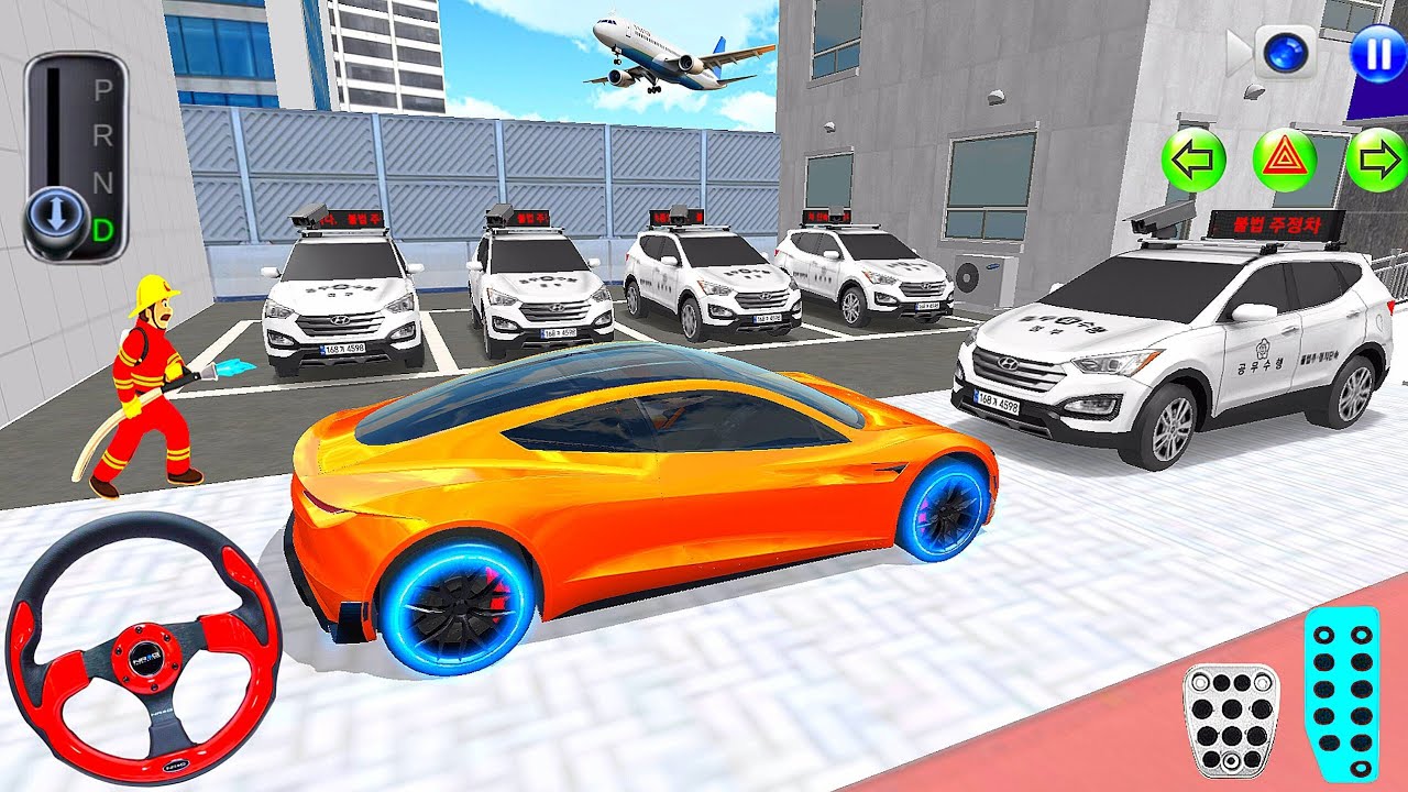 All Inforcement Cars Collect & Park in Police Station | 3D Driving Class | Android Game - Car Game