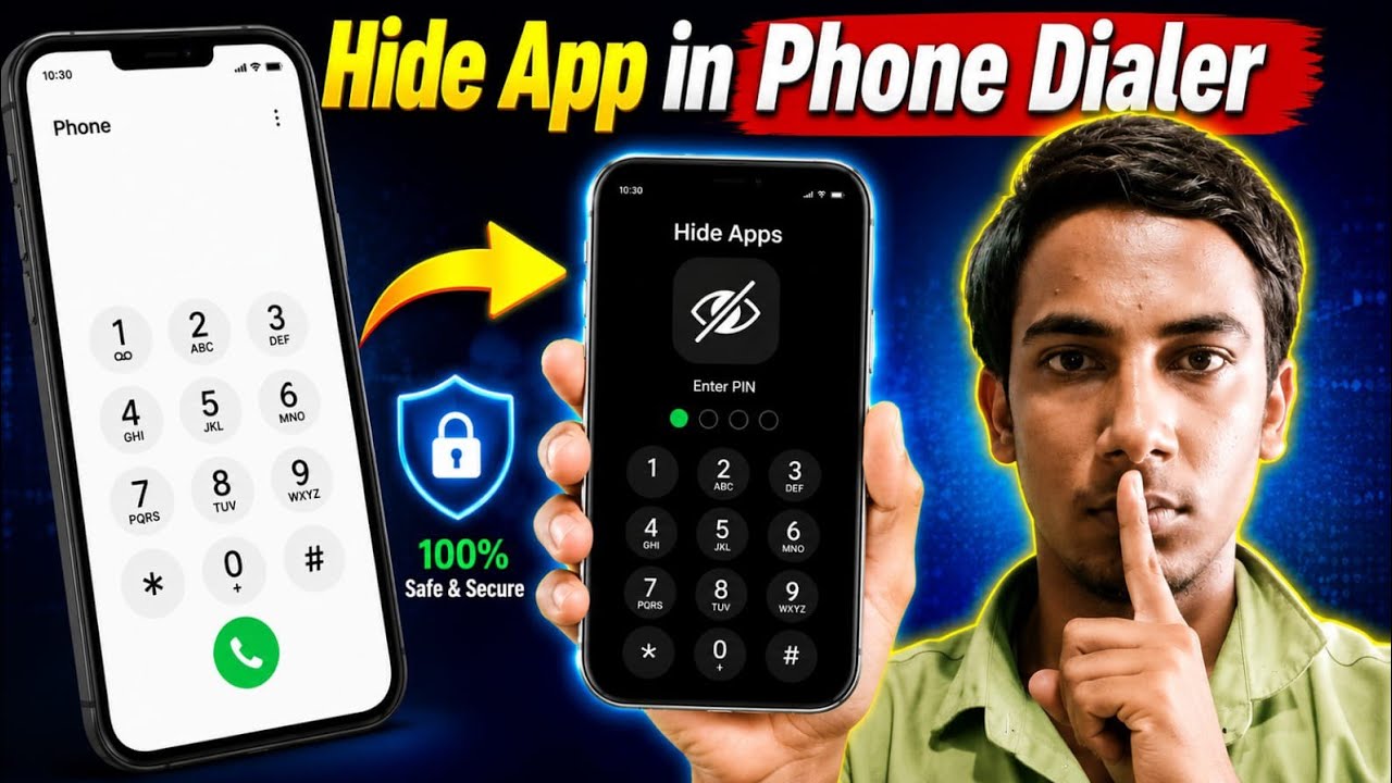 How to Hide Apps in Phone Dialer | Secret Android Trick 2026 🔥