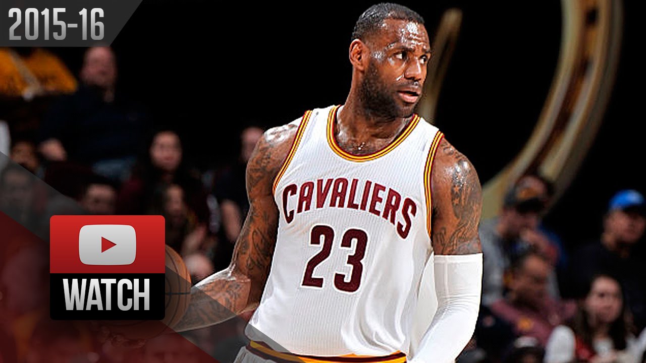 LeBron James Triple-Double Highlights vs Kings (2016.02.08) - 21 Pts, 10 Ast, 10 Reb