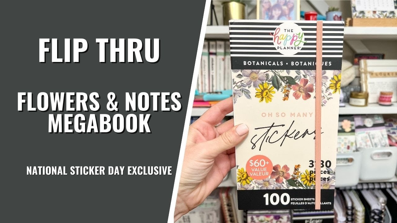 FLIP THRU | NATIONAL STICKER DAY EXCLUSIVE MEGABOOK