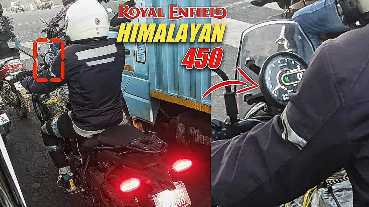 Himalayan 450 New Meter Spied | Upcoming Himalayan 450  Malayalam Video |
