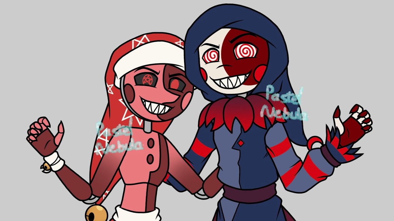 Sun and Moon Show Speedpaint - The Blood Moon Twins