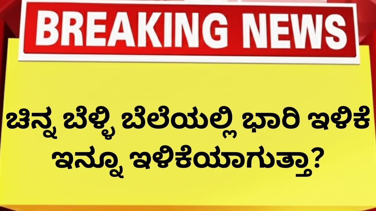 ಚಿನ್ನ ಬೆಳ್ಳಿ ಭಾರೀ ಕುಸಿತ ಇನ್ನೂ ಇಳಿಕೆಯಾಗುತ್ತಾ? | ಚಿನ್ನದ ಬೆಲೆಯಲ್ಲಿ ಭಾರಿ ಕುಸಿತ | Gold Price Today