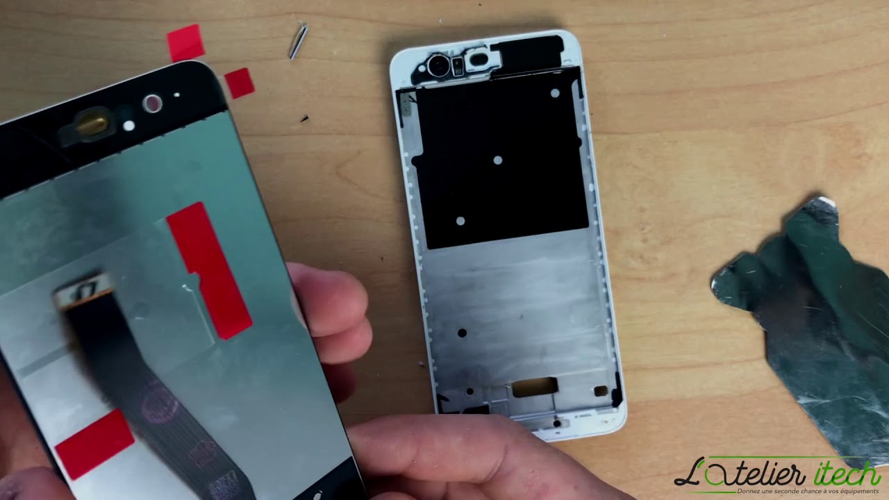 Tuto : Remplacer l'écran (vitre tactile + afficheur/LCD) du Huawei P10