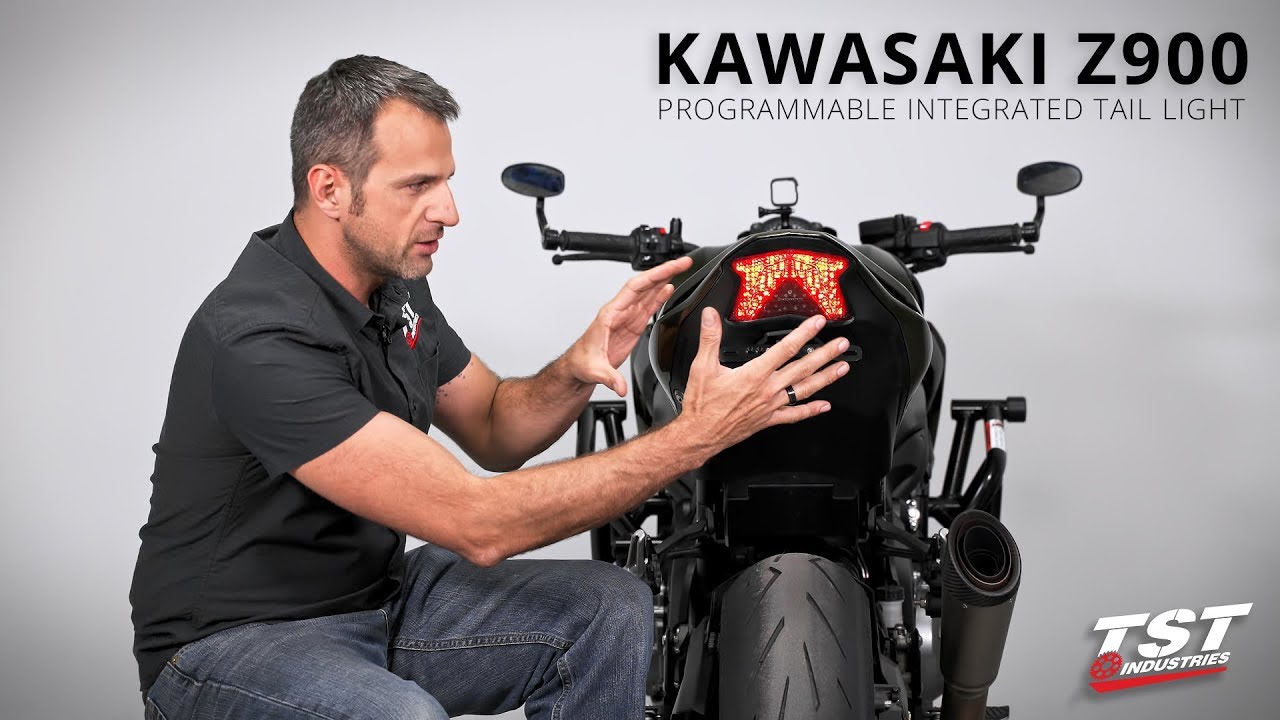 Progress Update: 2017+ Kawasaki Z900 Integrated Tail Light by TST Industries