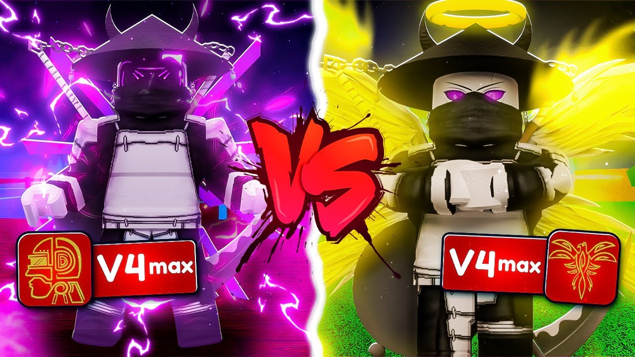 اقوى ريسين في بلوكس فروت ! 😈🔥 تجربة Angel V4 و Cyborg V4