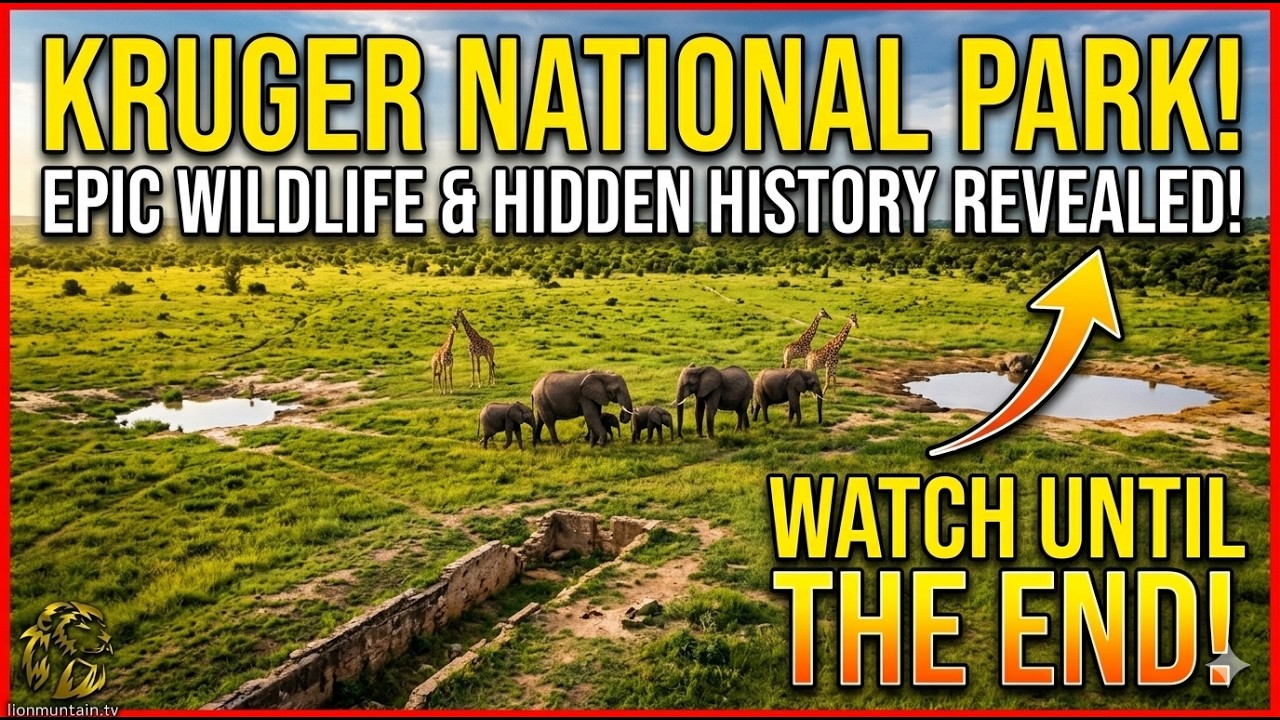 Aerial Africa: Kruger National Park’s Epic Wildlife & Hidden History Revealed