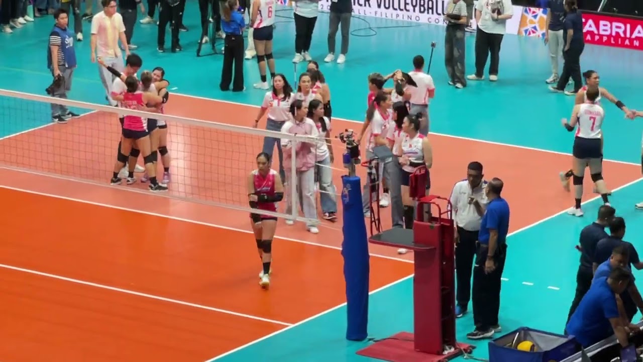 Congrats Creamline Cool Smashers Pvl All Filipino Conference April 16, 2026