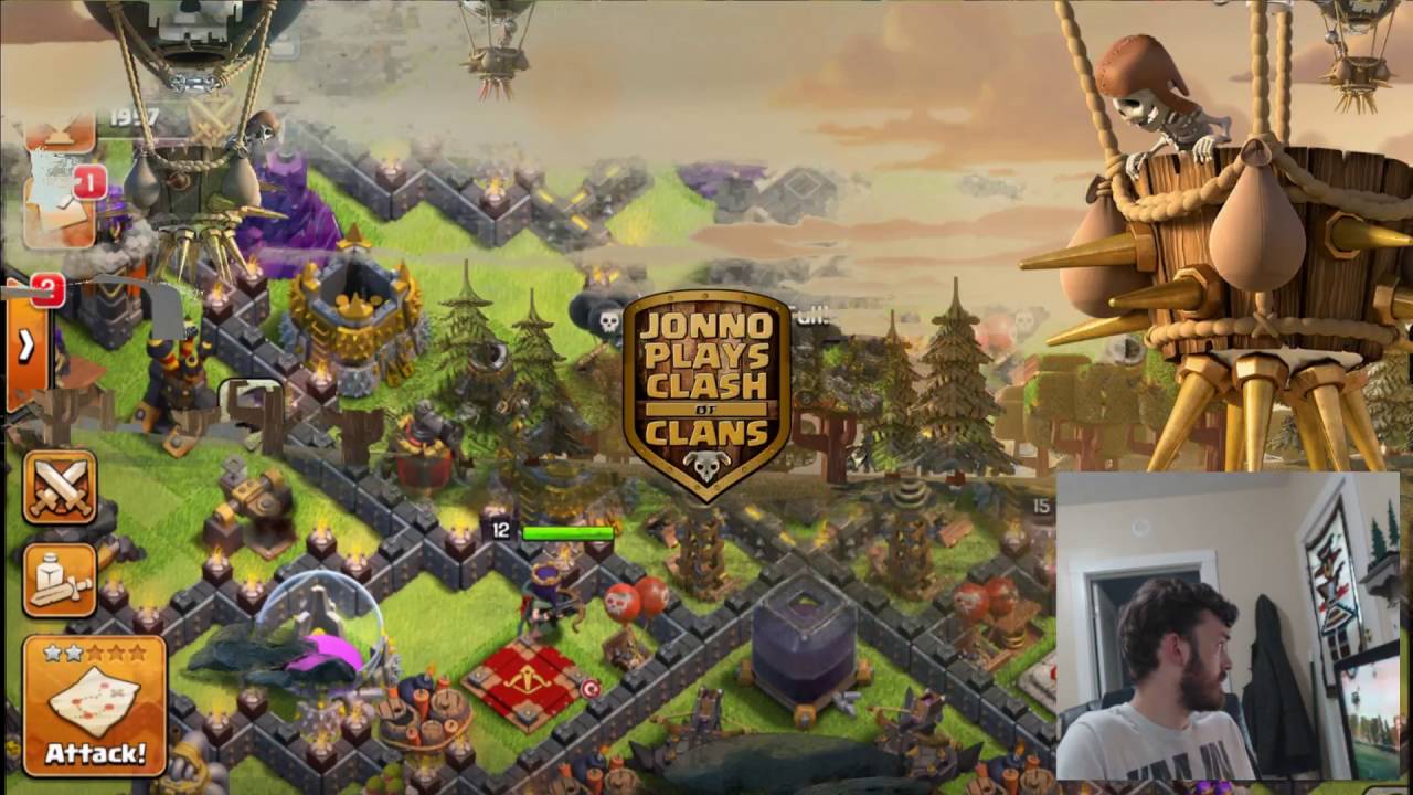 Live Friendly Challenges on my Clash of Clans Base!