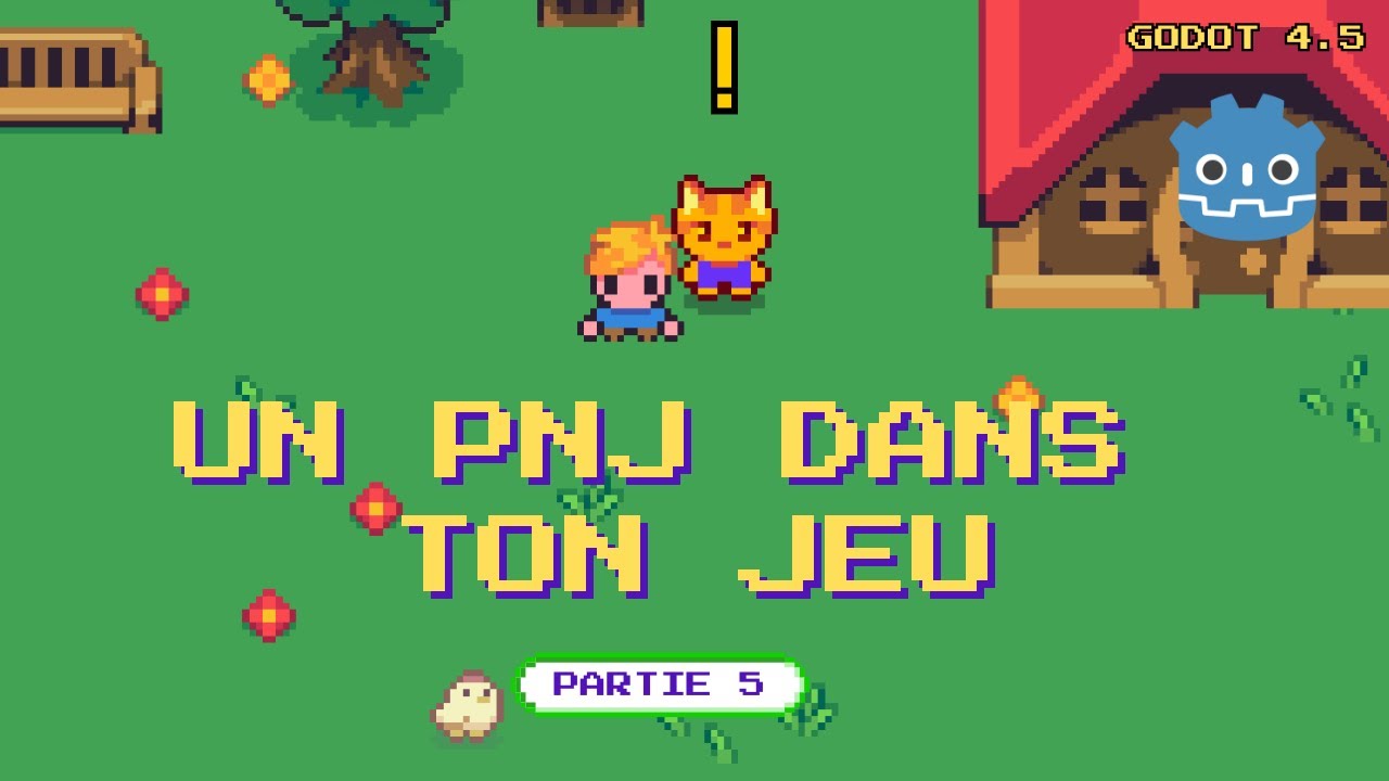 Crée ton premier jeu 2D avec Godot facilement ! Part 5
