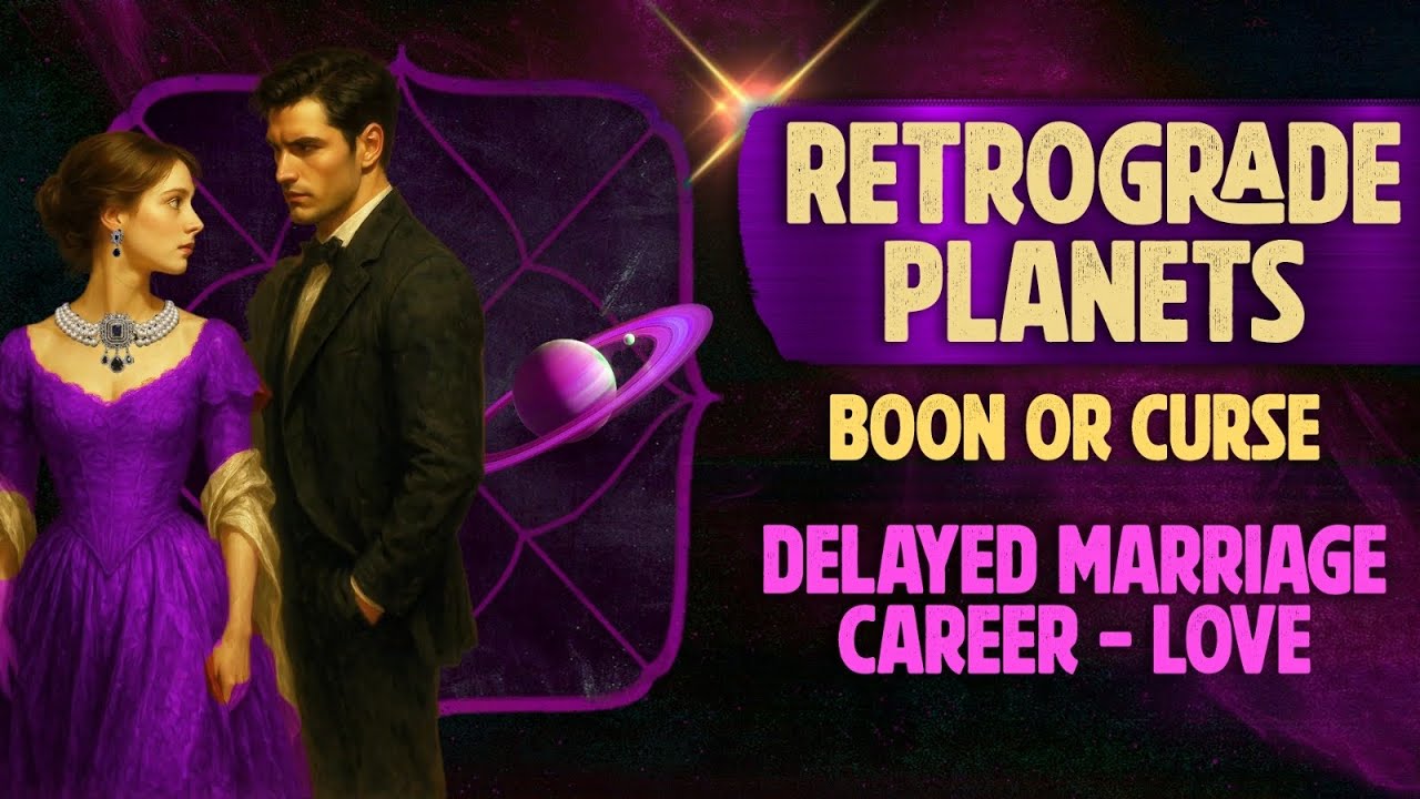 Delayed Marriage | Career | Love | Retrograde Planets = Boon & Curse | Tested Remedies 