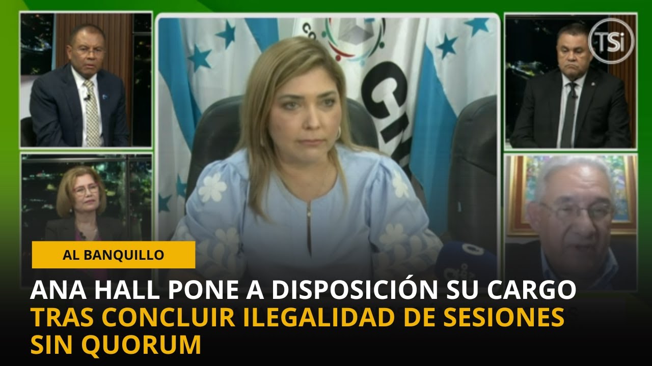Al Banquillo - Ana Hall pone a disposición su cargo tras concluir ilegalidad de sesiones sin quorum
