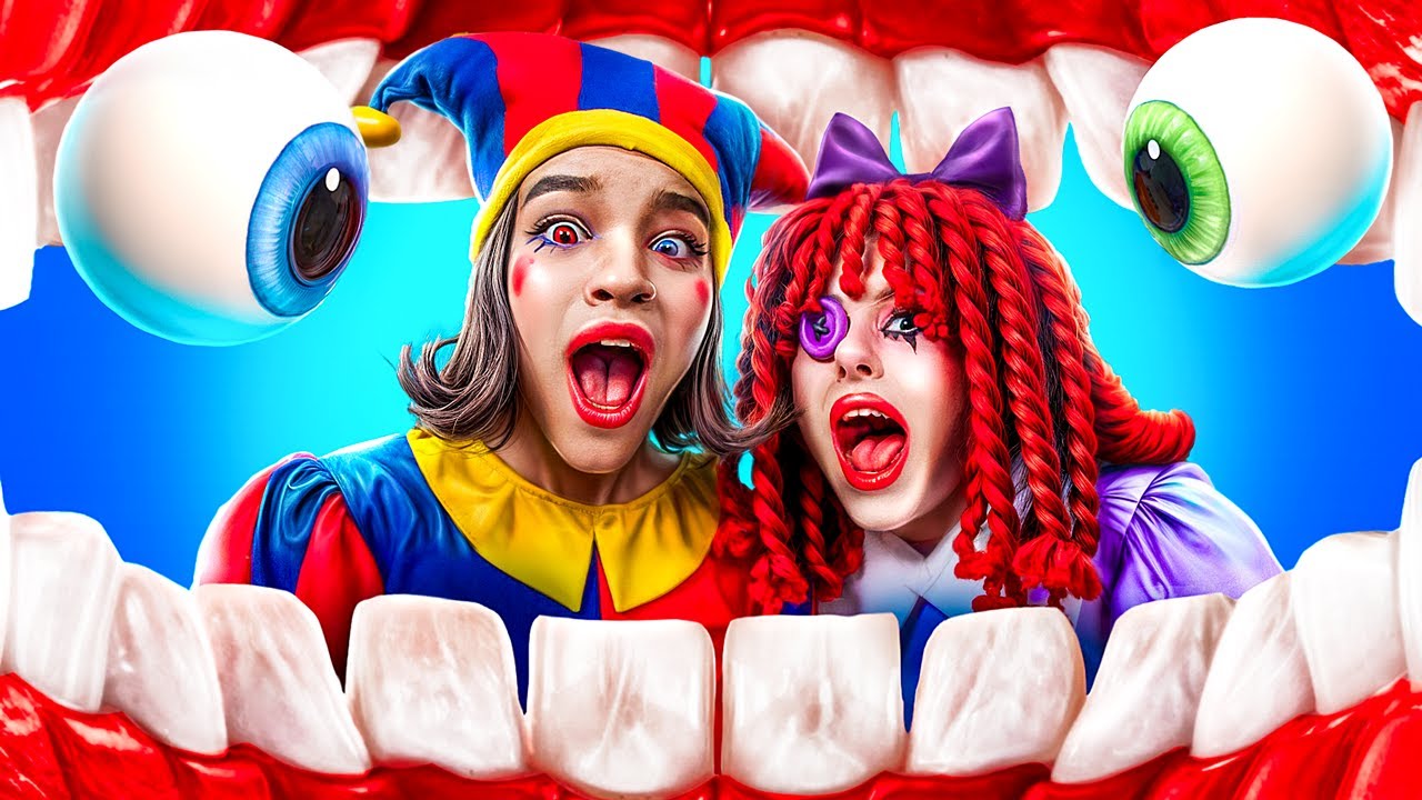 Apró házat építünk! Pomni és Ragatha a való életben!