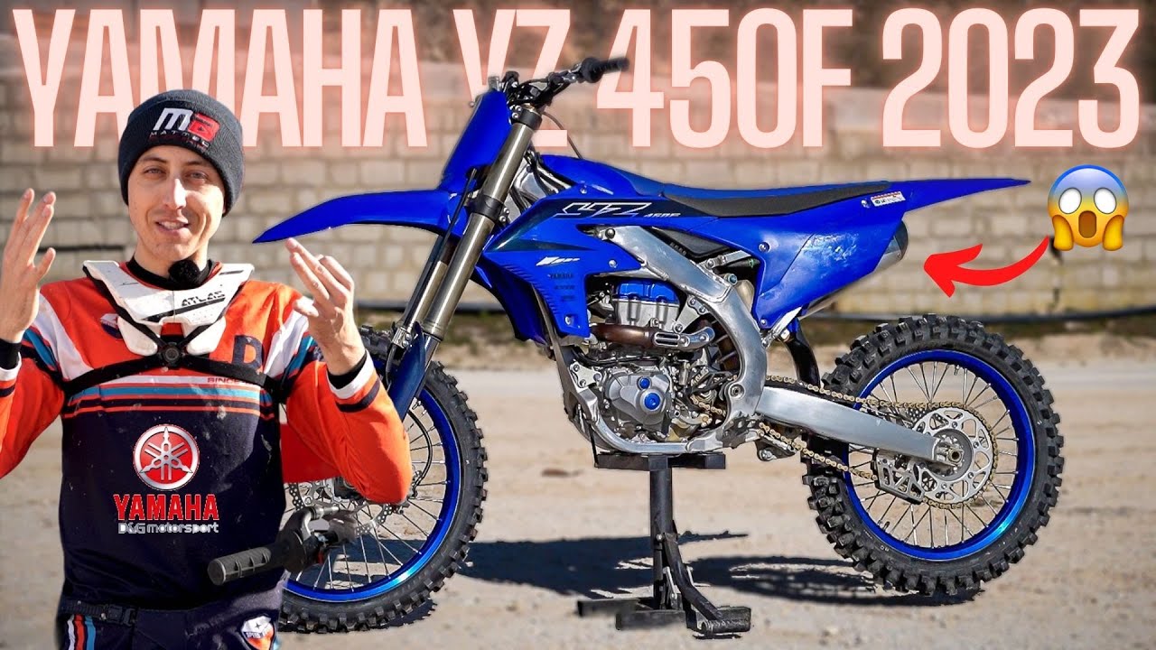 YAMAHA YZ 450F 2023: POTENTE e AFFILATA ⚔️