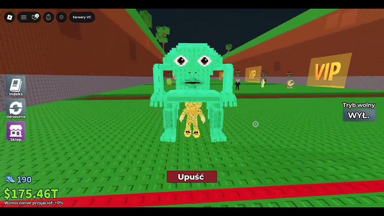Otworzyłem 4 sekretne lakibloki i dropnoł mi .........  w steal a brajnrot w roblox