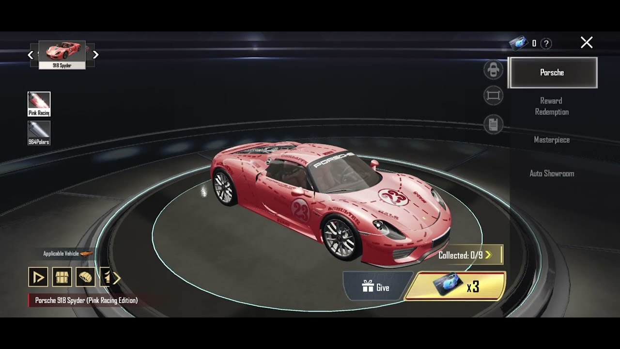 😍Porsche With Prime Plus😍 3 Cars in 10k UC #pubgmnextstarprogram #howtogrowyourpubggamingchannelfast