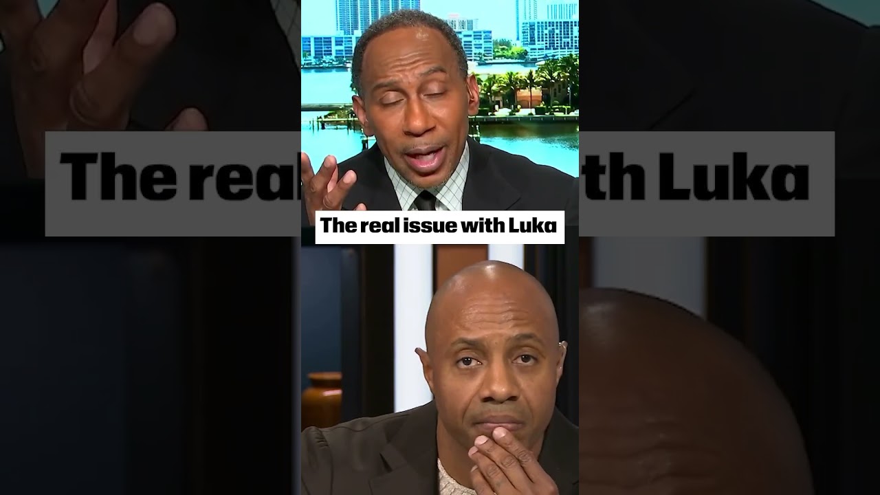 Stephen A. would like to see Luka play some more defense ✍️