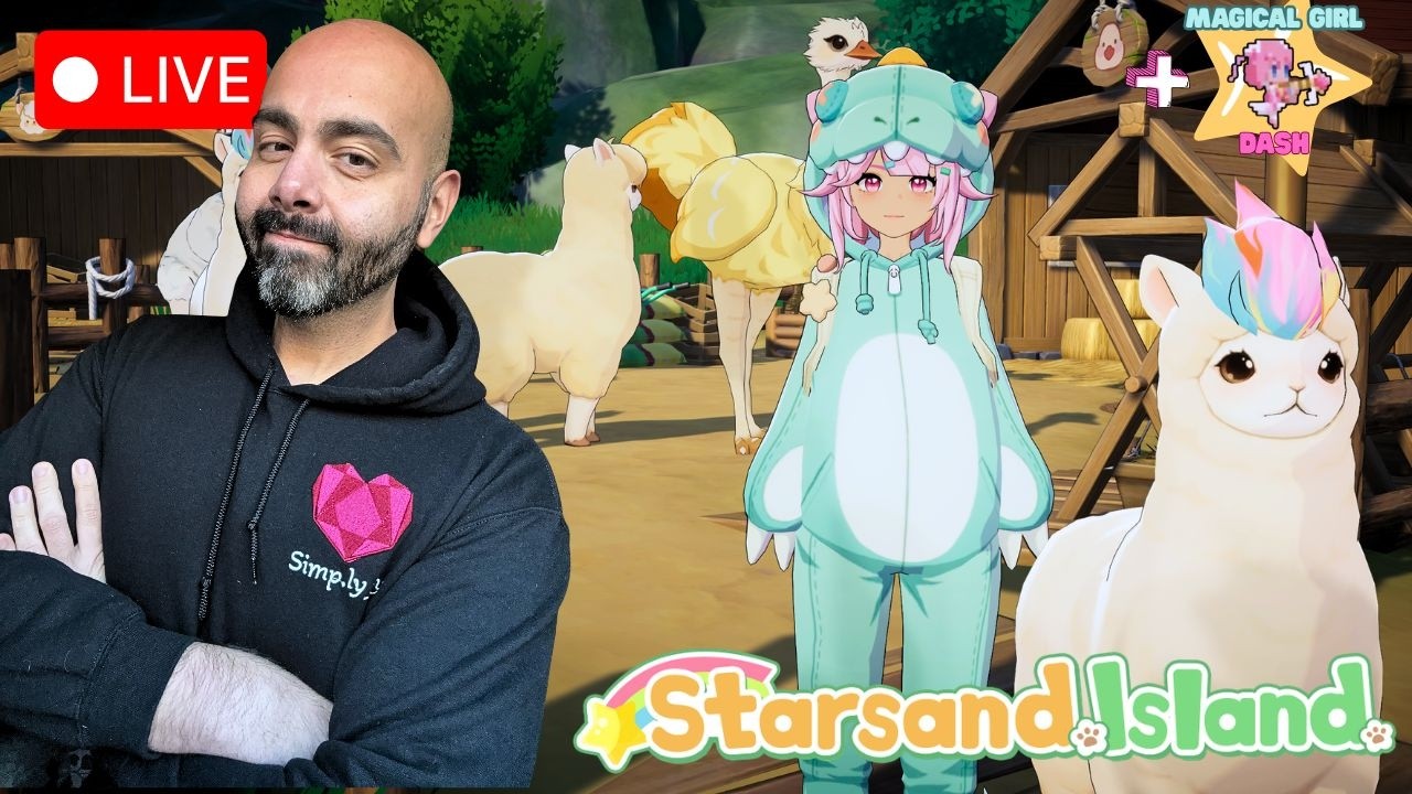 Let's Make Some Coins! | Starsand Island (Part 2)! Live Stream! + Magical Girl Dash