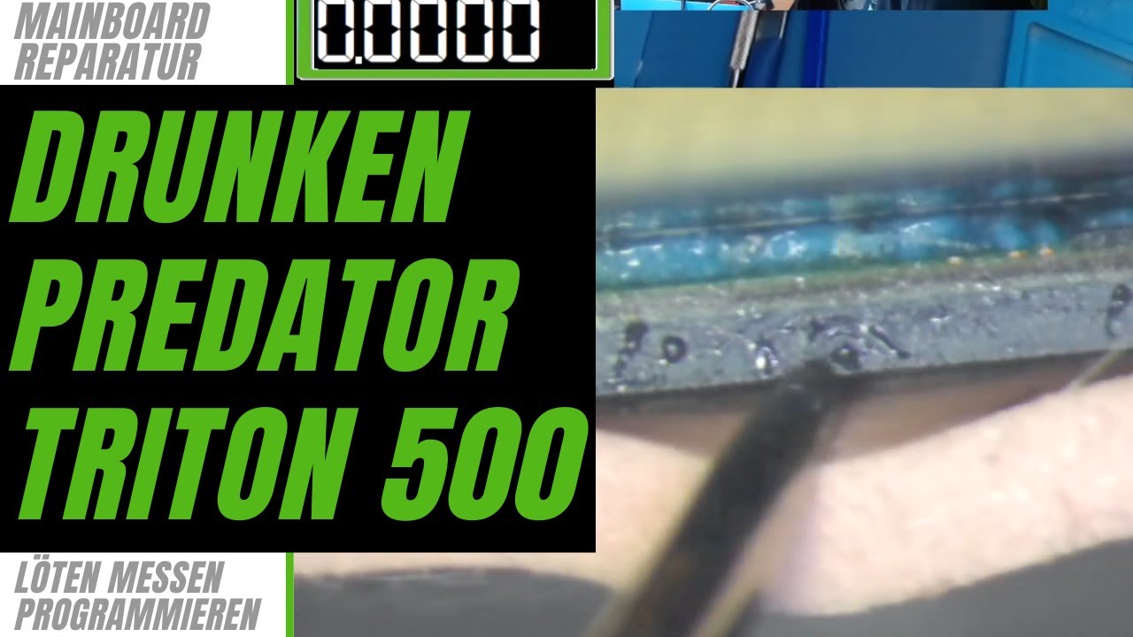 Drunken Predator Triton 500 / Acer Predator Triton 500 zerlegen, disassembly