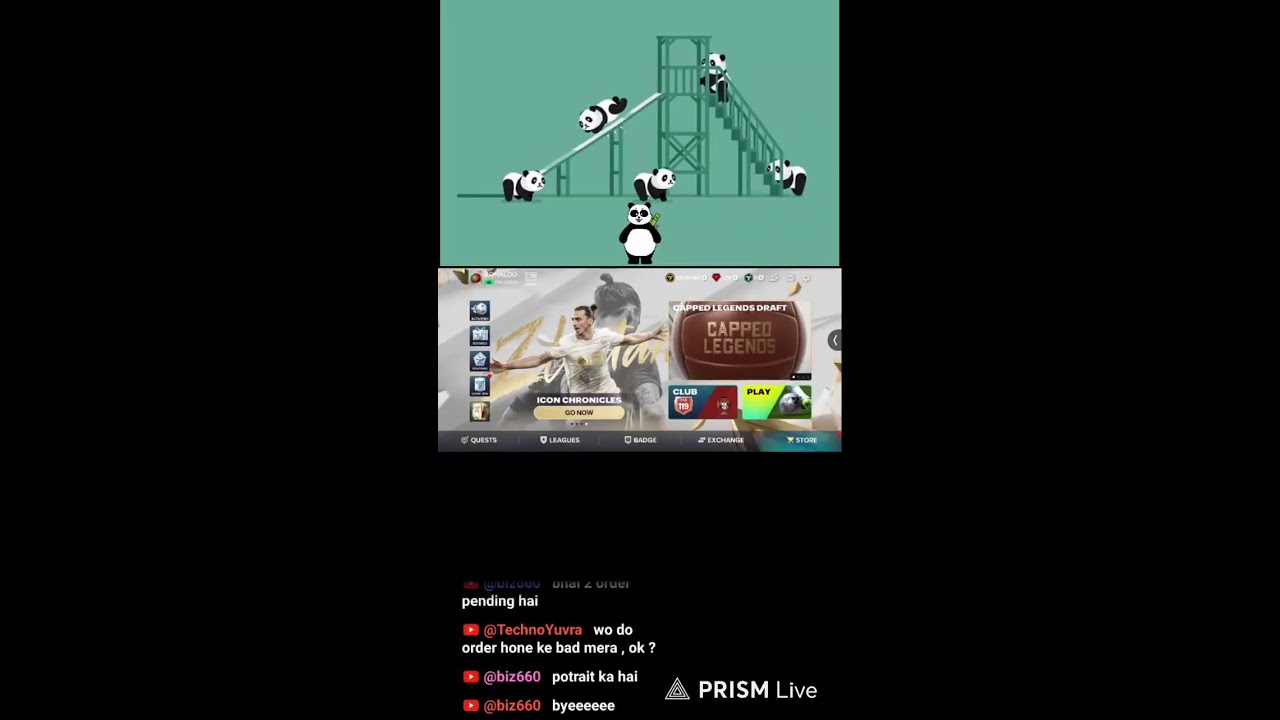 Live streaming of CR7 Legacyz