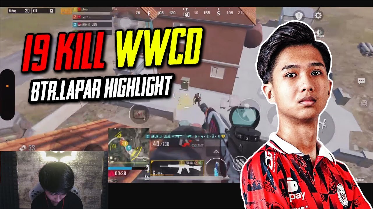 PUBG MOBILE indonesia : BTR.Lapar highlight 19 killll!!! WWCD