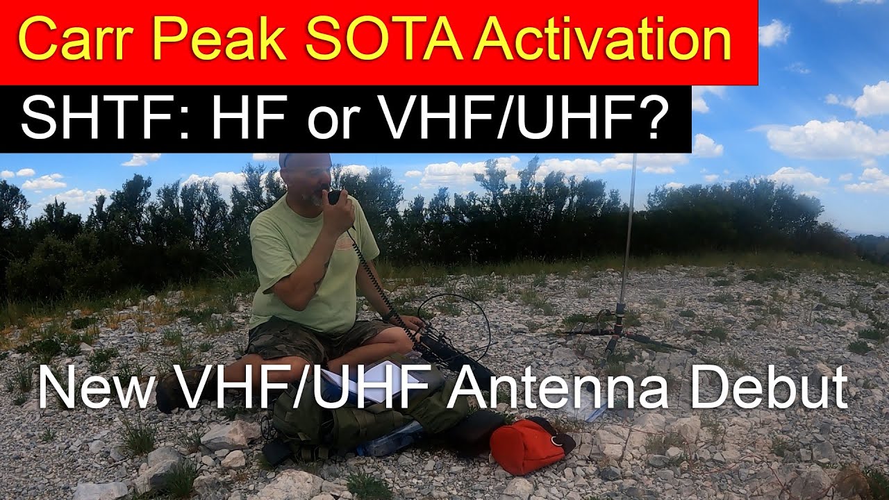 SOTA Activation and Prepping: VHF/UHF vs. HF