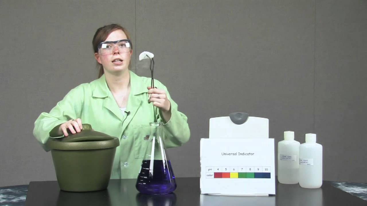 Dry Ice in Universal Indicator