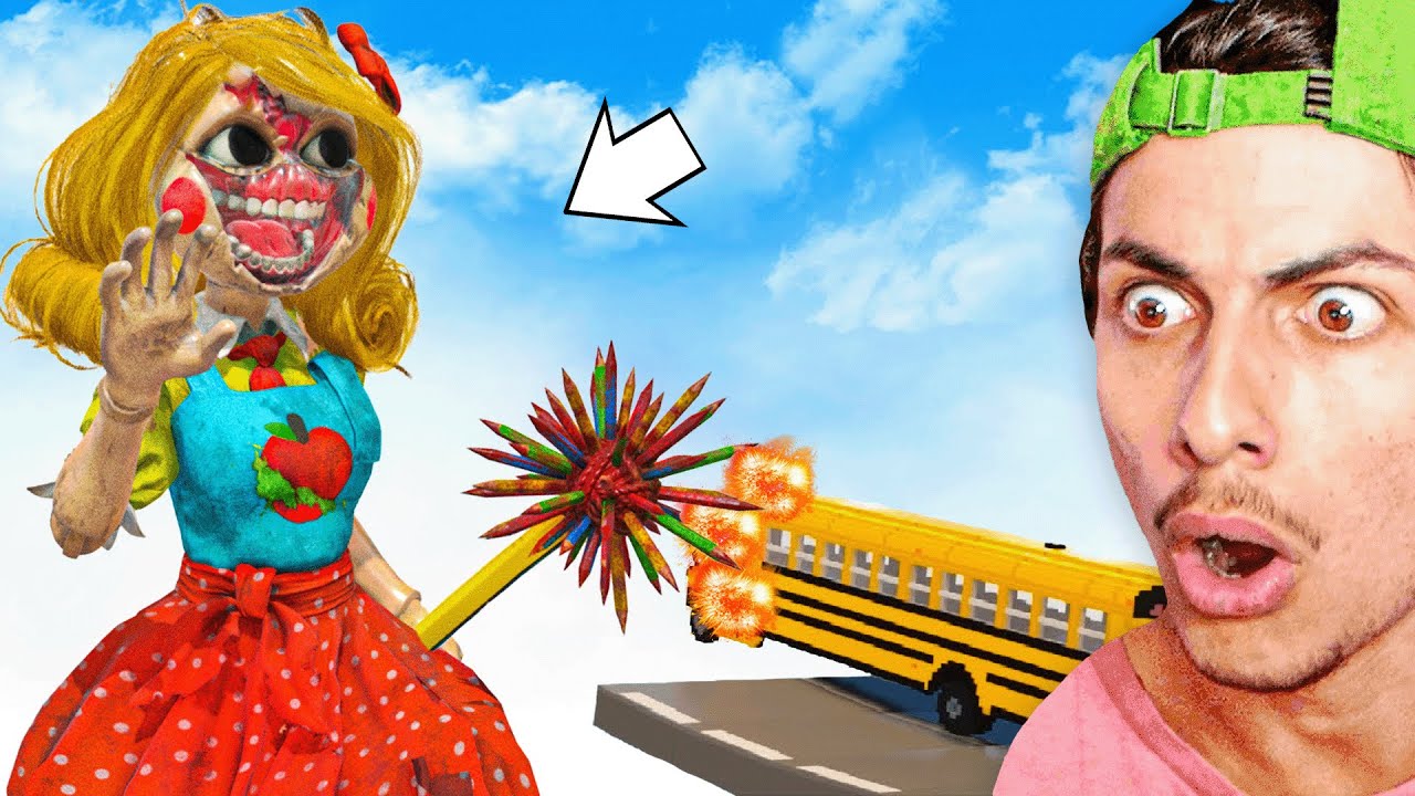 VOITURE vs MISS DELIGHT POPPY PLAYTIME 3... (c'est trop cool)