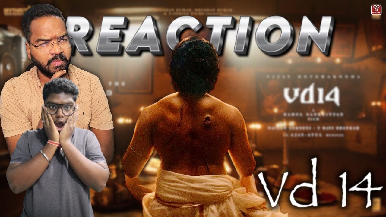 VD14 Title & Theme Announcement Reaction 🔥 Vijay Deverakonda UNLEASHED! || TELUGU BRO'S REACTS