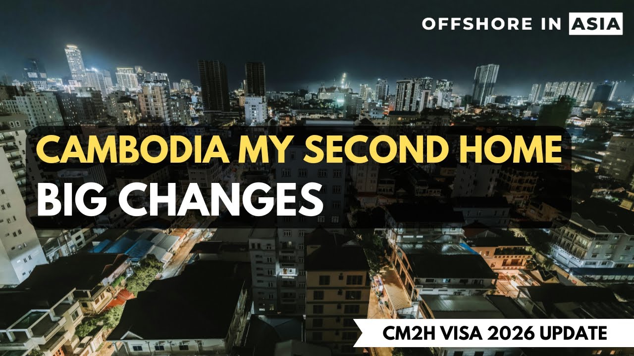 «Золотая виза CM2H» в Камбодже стала намного привлекательнее.