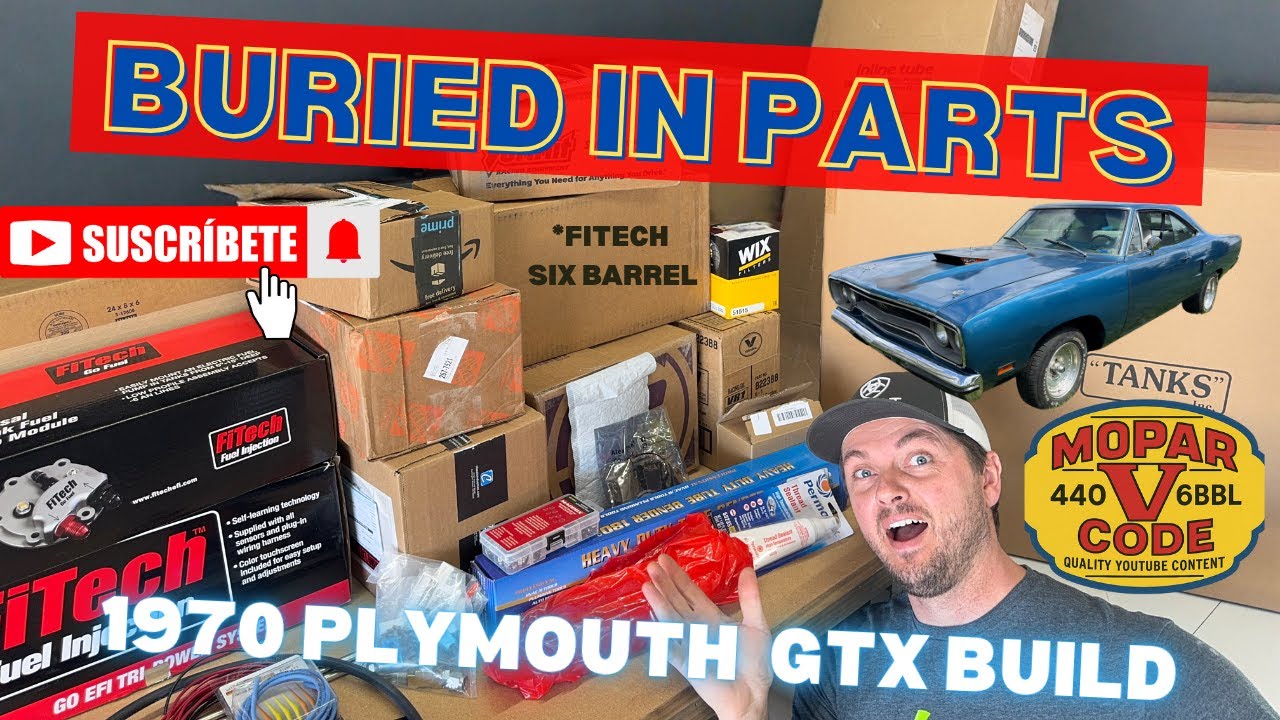 1970 GTX Parts Unboxing, Fitech Six Barrel Episode #2