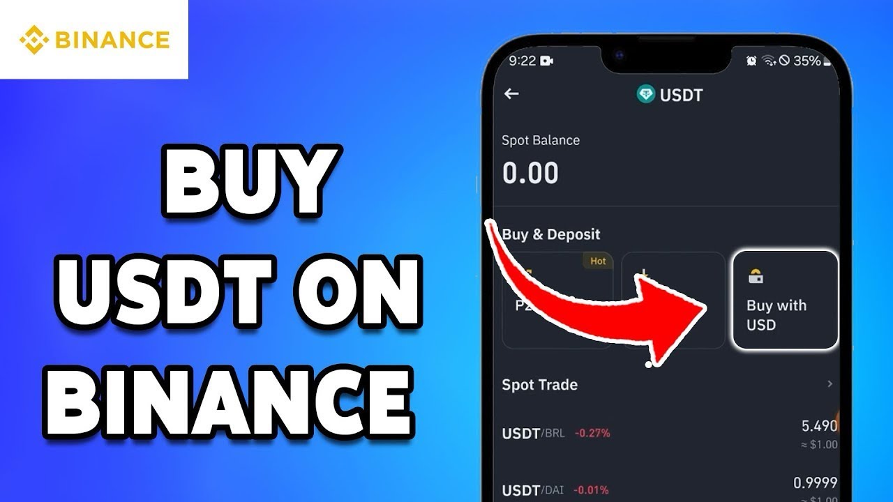 Как купить USDT на Binance с помощью Mobile Money (MOMO) в Гане