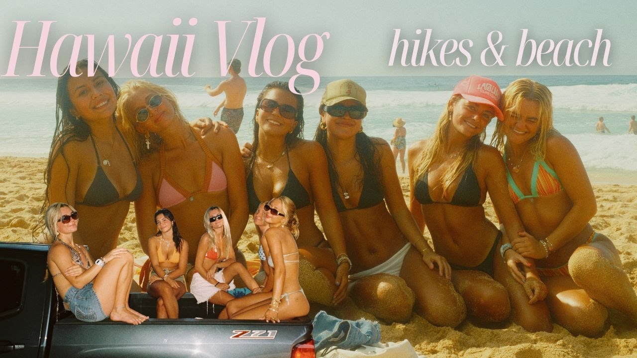 HAWAII ADVENTURES - living the Hawaii life, hikes, beach, thrift, & friends